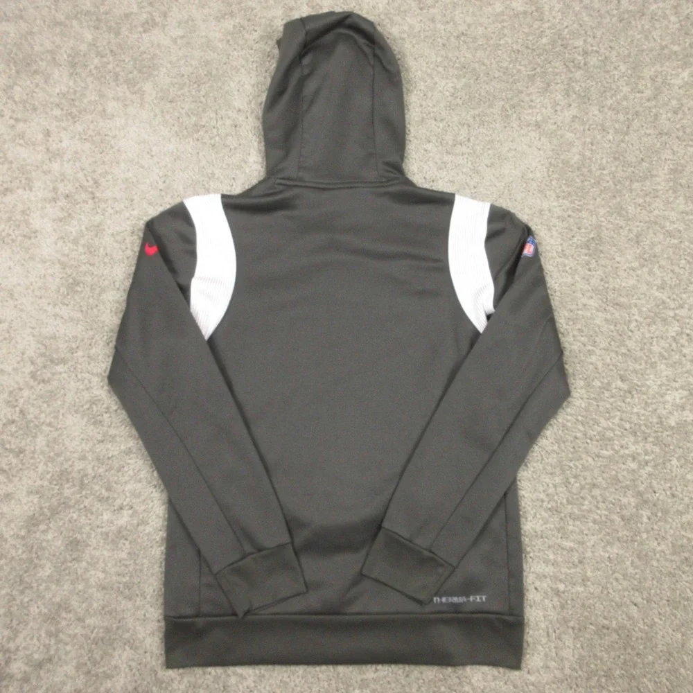 Tampa Bay Buccaneers Sweater Mens Small Gray Hoodie Sweatshirt Nike On Field NFL